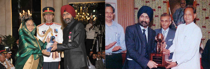 Honors and awards received by Dr. A. S. Soin throughout his academic career